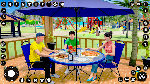 Virtual Family Summer Vacation ekran görüntüsü