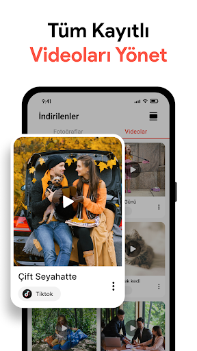 Tüm Video İndirici Uygulaması ekran görüntüsü