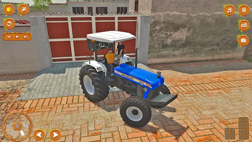Indian Farming Tractor 3D Game ekran görüntüsü