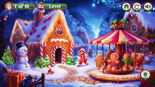 Hidden Object Christmas Santa ekran görüntüsü