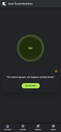 Sınav Öncesi Moral Botu ekran görüntüsü