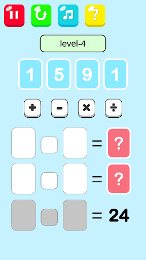 Synthesis 24-Arithmetic Game ekran görüntüsü