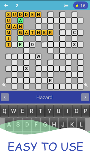 English Crossword Puzzle ekran görüntüsü