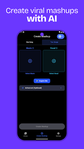 AI DJ - Mashup Maker Vocal ekran görüntüsü