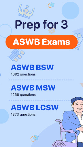 ASWB Test Prep 2026 ekran görüntüsü