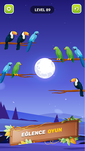 Bird Sort : Color Puzzle Games ekran görüntüsü