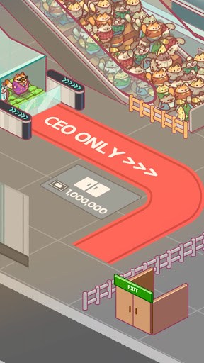 Office Cat: Idle Tycoon Games ekran görüntüsü