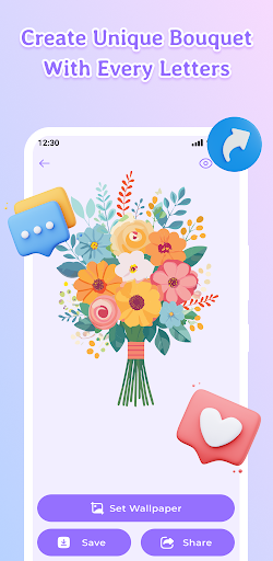 Flower Language: DIY Bouquet ekran görüntüsü