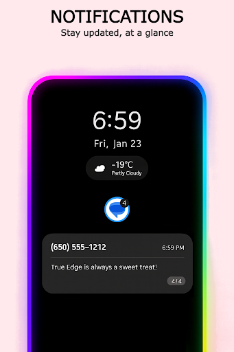 True Edge: Kenar Işığı & AOD ekran görüntüsü