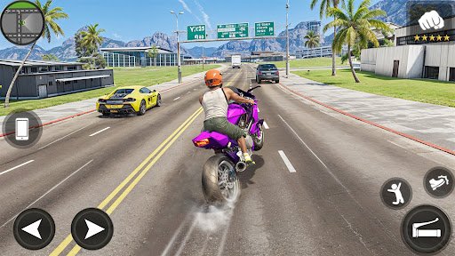 Rope City Gangster Open World ekran görüntüsü