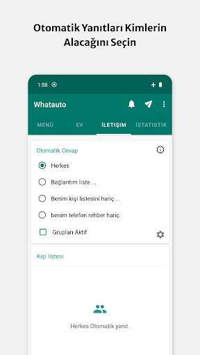 Whatauto - Otomatik yanıtla ekran görüntüsü