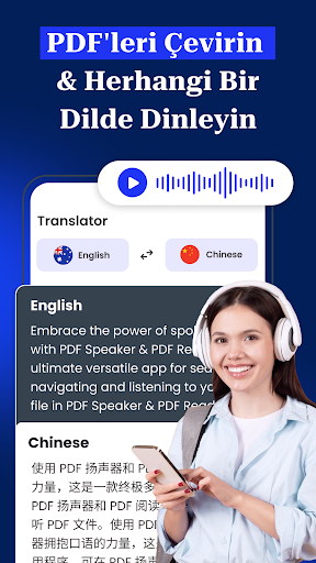 Odify - PDF Seslendirici ekran görüntüsü