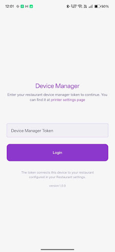 UpMenu Device Manager ekran görüntüsü