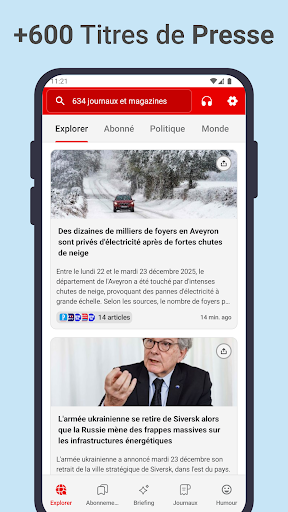 Actualités 24 ekran görüntüsü