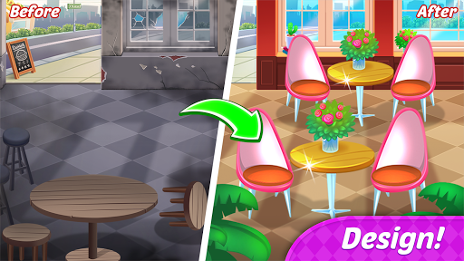 Food Diary: Girls Cooking game ekran görüntüsü
