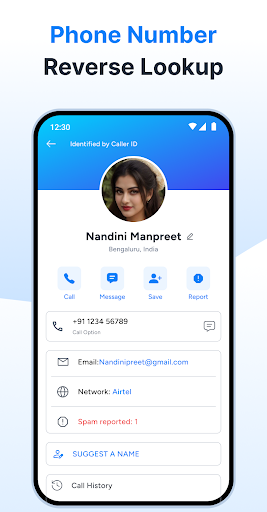 Caller ID & Number Locator App ekran görüntüsü