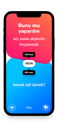 Dilemmaly - Would you rather? ekran görüntüsü