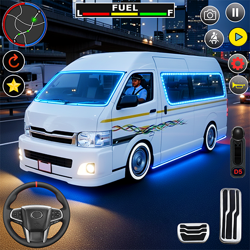 Mini Van Coach Simulator Games
