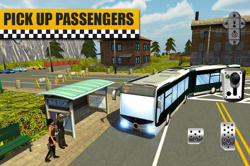 Bus & Taxi Driving Simulator ekran görüntüsü