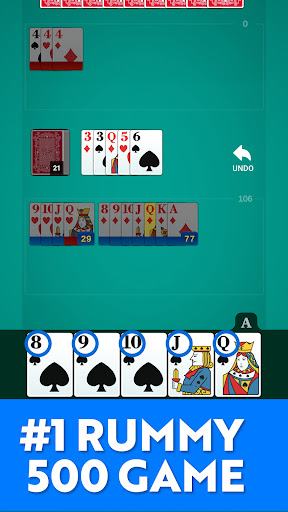 Rummy 500 - Card Game ekran görüntüsü