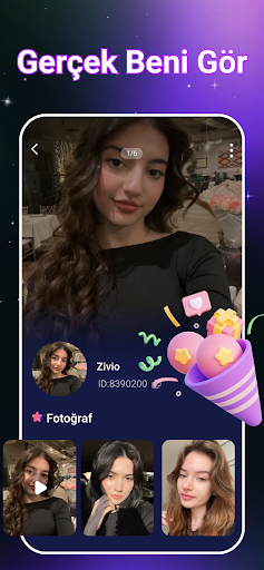 Zivio - Canlı Video Sohbet ekran görüntüsü