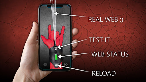 Spider Web Shooter Simulator ekran görüntüsü