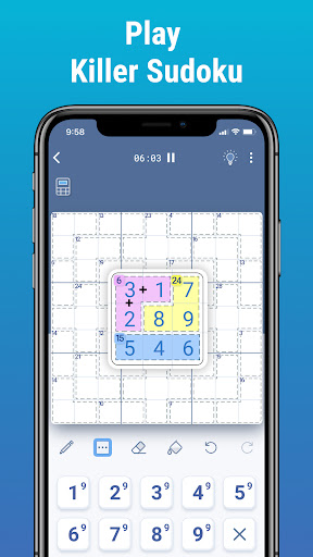 Killer Sudoku by Logic Wiz ekran görüntüsü