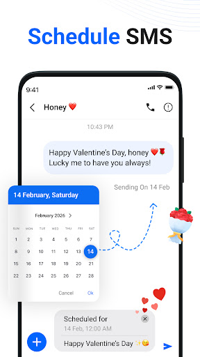 Messages: SMS Texting Home App ekran görüntüsü