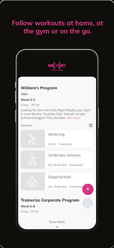 RAWXKAYY Personal Training ekran görüntüsü