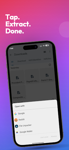 Dosya Açıcı: Zip 7z Rar Tar ekran görüntüsü