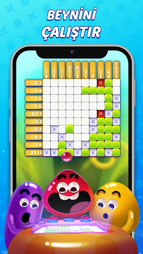 Nonogram Crossing Logic Puzzle ekran görüntüsü