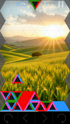 Triangles - fun puzzle game ekran görüntüsü