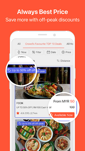 FunNow - Instant Booking App ekran görüntüsü