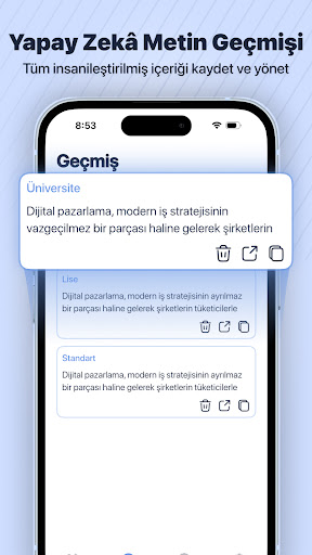 Ai Humanizer & Detector ekran görüntüsü