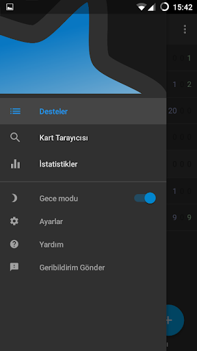 AnkiDroid Bilgi Kartları ekran görüntüsü