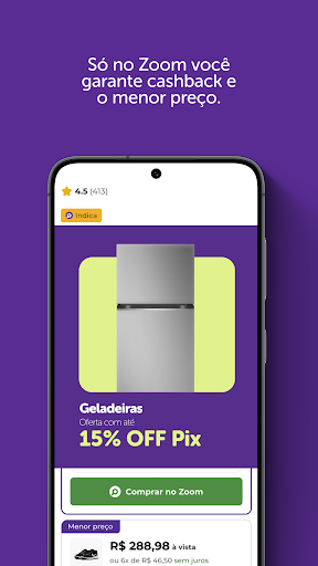 Zoom: Descontos e Cashback ekran görüntüsü