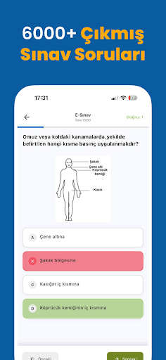 EhliyetJet-Sınav Soruları 2025 ekran görüntüsü
