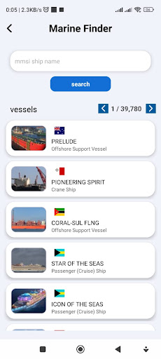 Marine and Vessel Tracker ekran görüntüsü