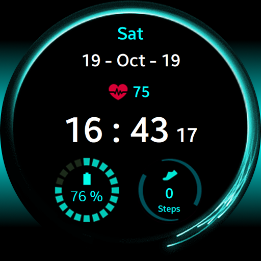 Racing Lines Watch Face ekran görüntüsü