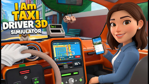 I Am Taxi Driver 3d Simulator ekran görüntüsü