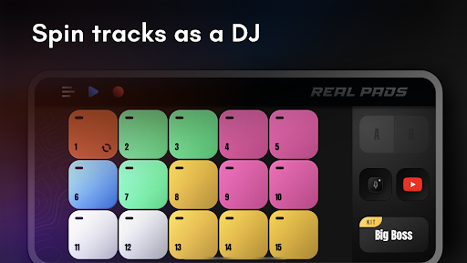 Real Pads: DJ electro drums ekran görüntüsü