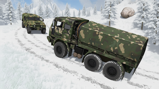 US Military Truck Driving Game ekran görüntüsü