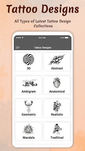 Tattoo Designs - Tattoo Maker ekran görüntüsü