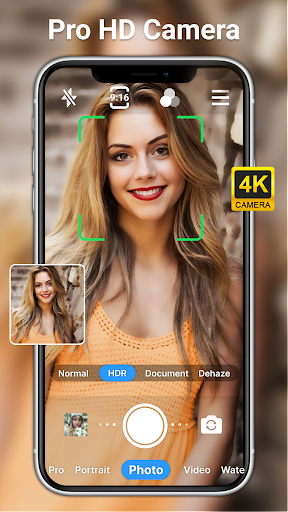 Android için HD Kamera ekran görüntüsü
