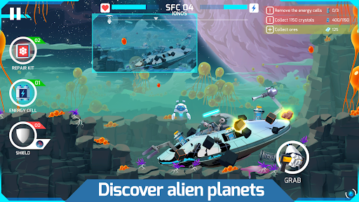 Mike the Planet Miner ekran görüntüsü