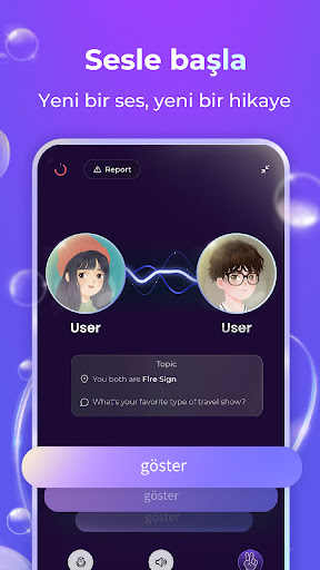 PopUp-Sohbet, Arkadaş, Eşleşme ekran görüntüsü