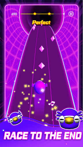 Cyber Rolling Music Ball Game ekran görüntüsü