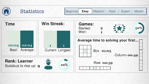 Simply, Sudoku ekran görüntüsü