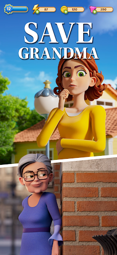 Merge Mansion: Puzzles & Story ekran görüntüsü