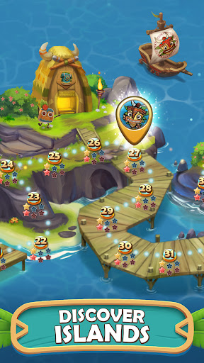 Tiki Solitaire TriPeaks ekran görüntüsü